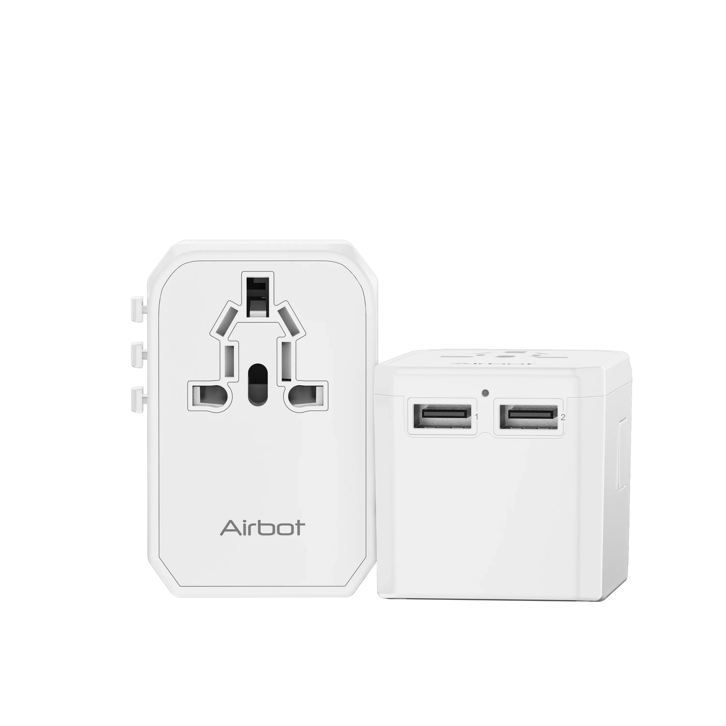 Airbot Air 308-MAX Universal Travel Adapter GaN 45W International Worldwide Multi Adapter with USB + Type-C PD