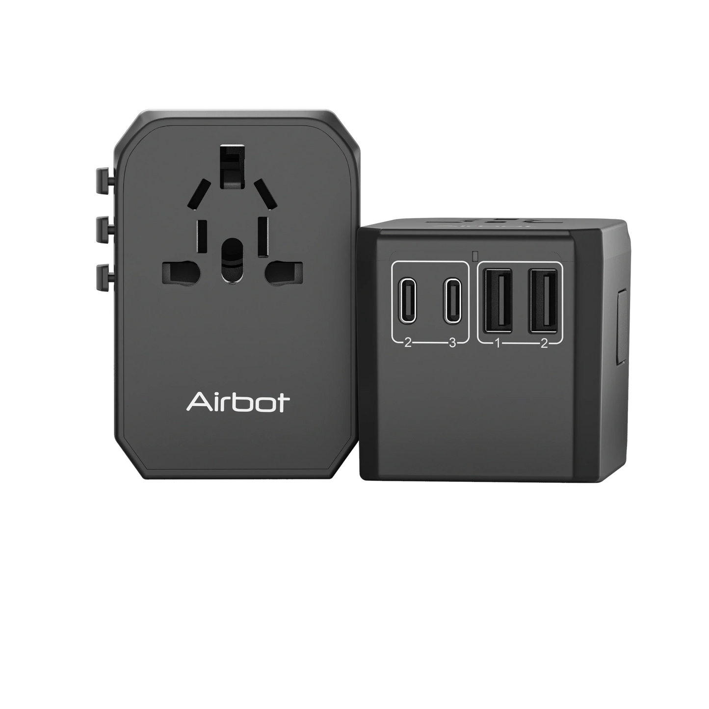 Airbot Air 305-MAX Universal Travel Adapter GaN 70W International Worldwide USB + Type-C PD