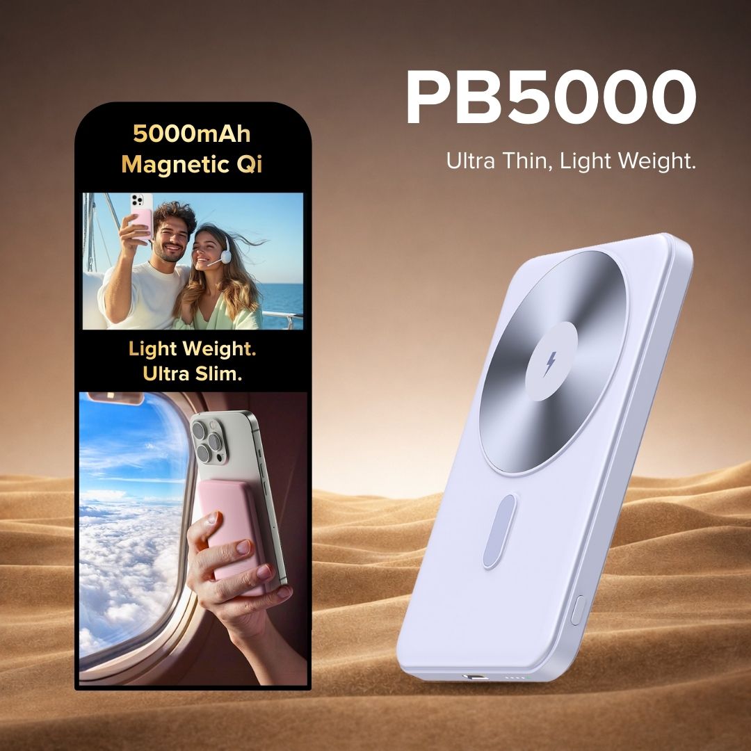 Airbot Anergy PowerBank 5000mAh | Magnetic | Ultra Thin