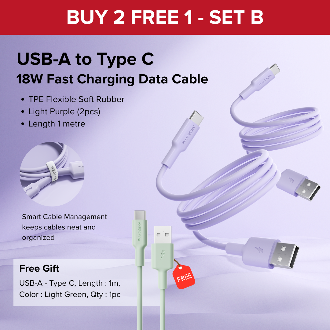 Airbot ATC18 Charging Cable 18W USB-A to Type-C