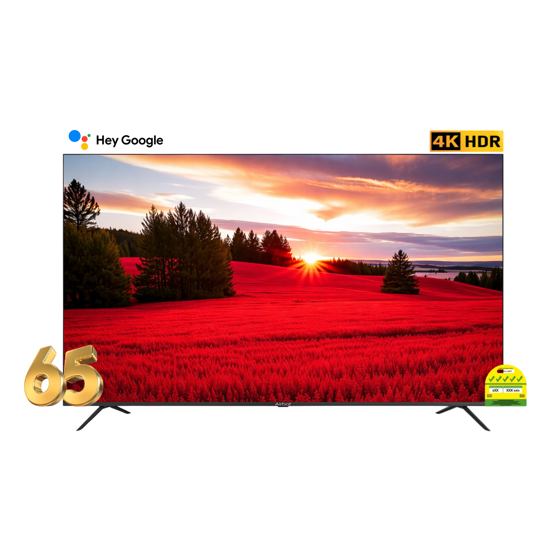 Airbot Quantum Dot Ultra | QLED AI-PQ | Google TV | Q65 Ultra