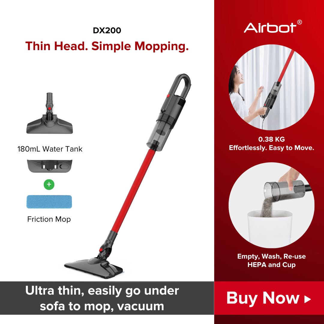 Airbot DX200 Corded Wet Dry Vacuum Mop Airbot Singapore
