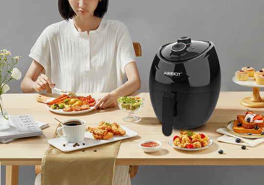 Airbot Air Fryer Airfryer Oilless Cooking Healthy Recipes For Families Couples Offices Small Homes Affordable Home Appliances