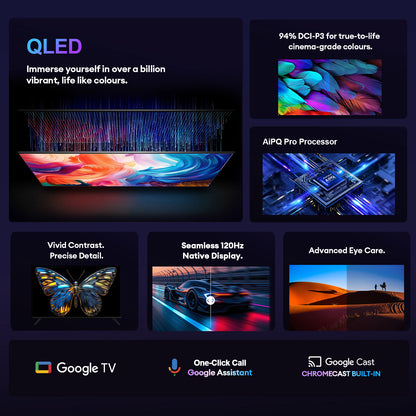 [New Launch] Airbot QLED AI-PQ | Google TV | Q55 Ultra