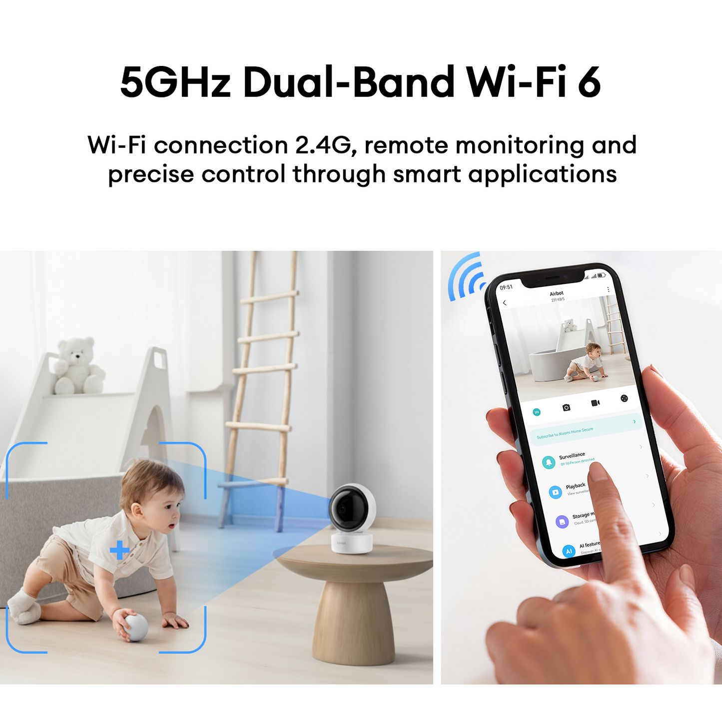 Airbot C320 Xiaomi Home App Smart Home Security Camera CCTV