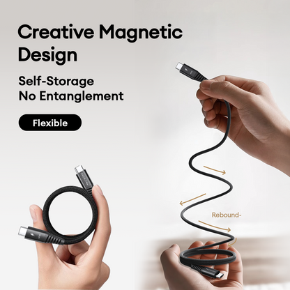 Airbot CTC60 Magnetic Link Charging Cable 60W Type-C to Type-C