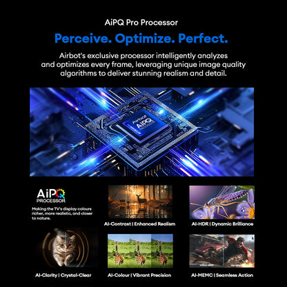 [New Launch] Airbot QLED AI-PQ | Google TV | Q55 Ultra