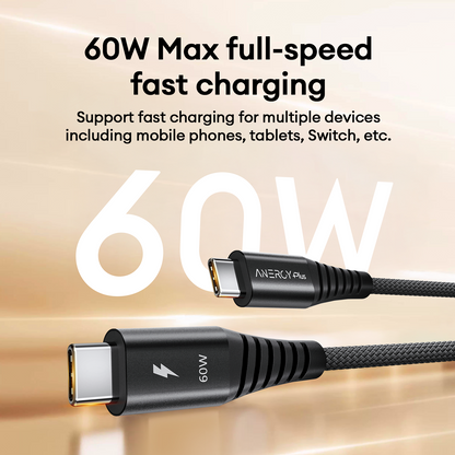 Airbot CTC60 Magnetic Link Charging Cable 60W Type-C to Type-C