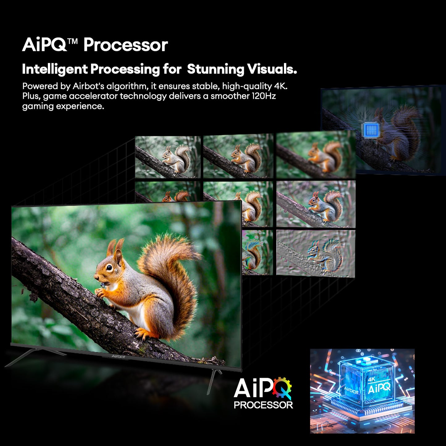 [New Launch] Airbot Quantum Dot Mini-LED | M55 Ultra | AI Google TV