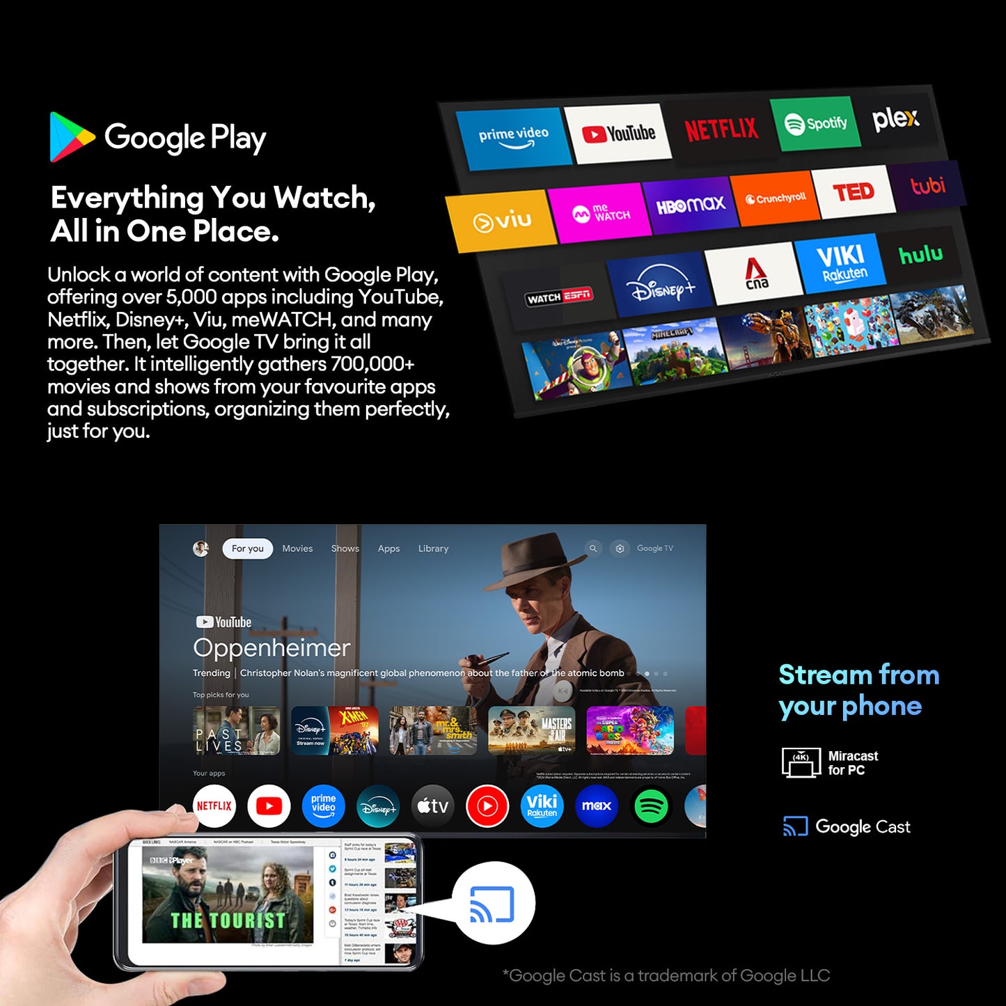 [New Launch] Airbot QLED AI-PQ | Google TV | Q55 Ultra