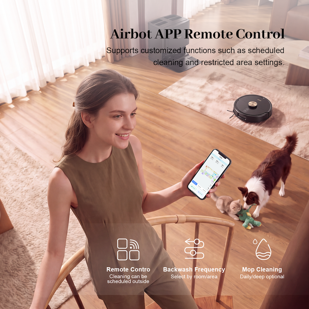 [ Pre-Order_Grand Launch ] Airbot X60  | 38000Pa | Dirt Detection | Pets Surveillance