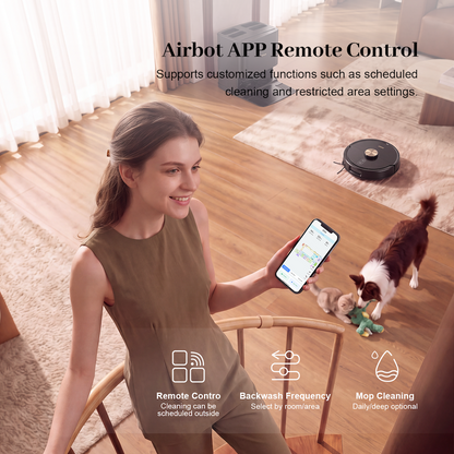 [ Pre-Order_Grand Launch ] Airbot X60  | 38000Pa | Dirt Detection | Pets Surveillance