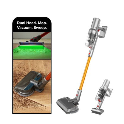 Airbot Hypersonics Max Detect | Water Tank + Spinning Mop | Pets Fur Deep Cleaning | 40000Pa