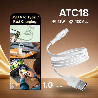 Airbot ATC18 Fast Charging Cable 18W USB-A to Type-C