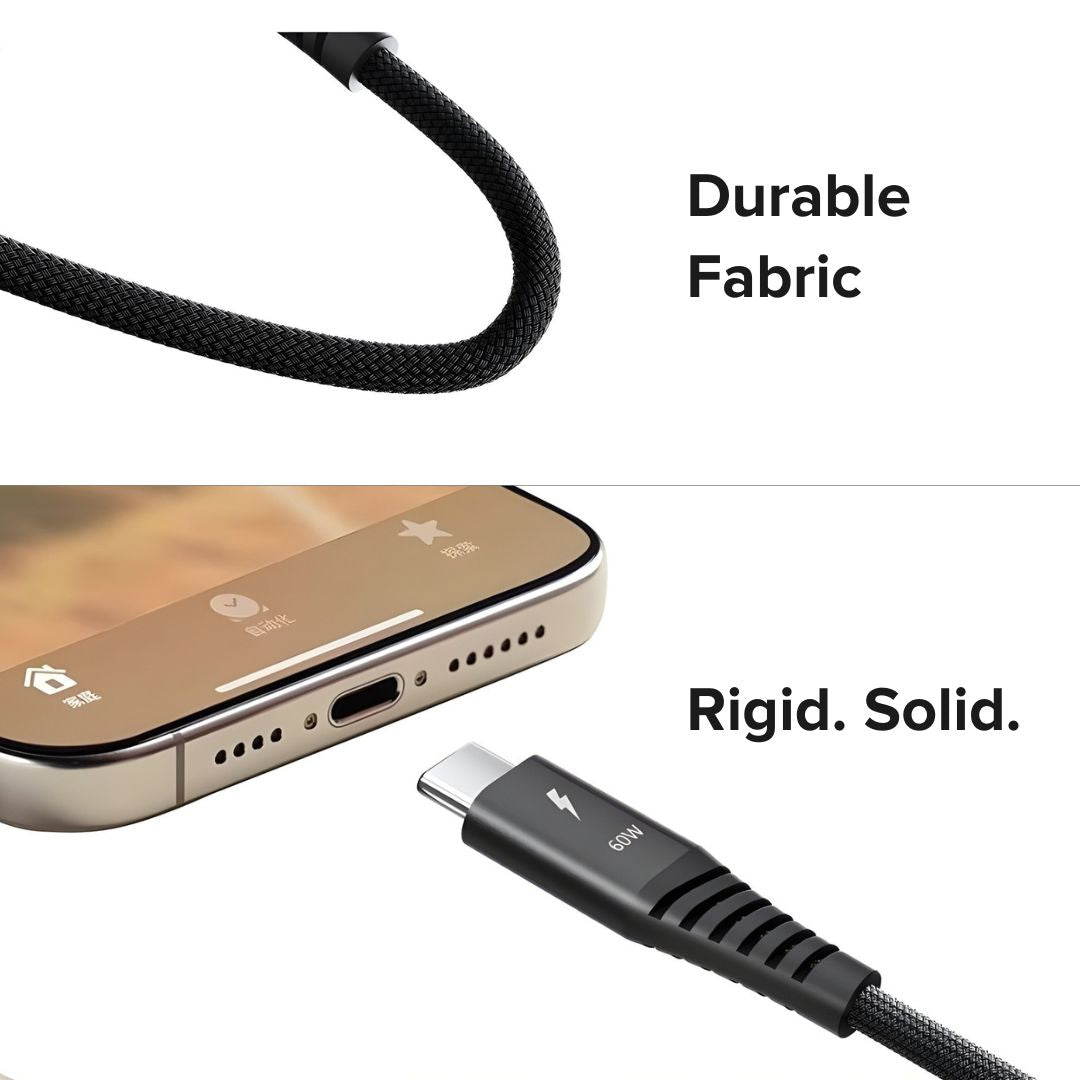 Airbot CTC60 Magnetic Fast Charging Cable 60W Type-C to Type-C