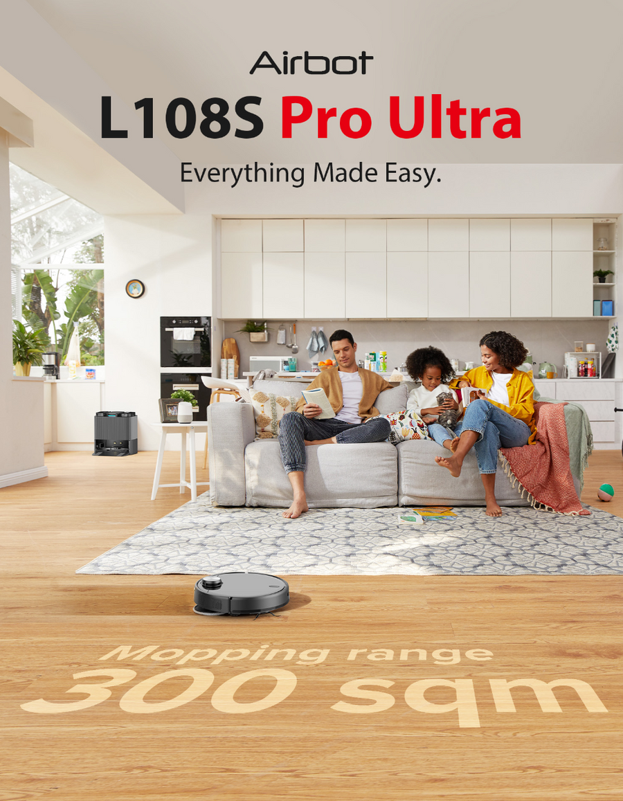 Airbot Robotic Vacuum L108S Pro Ultra