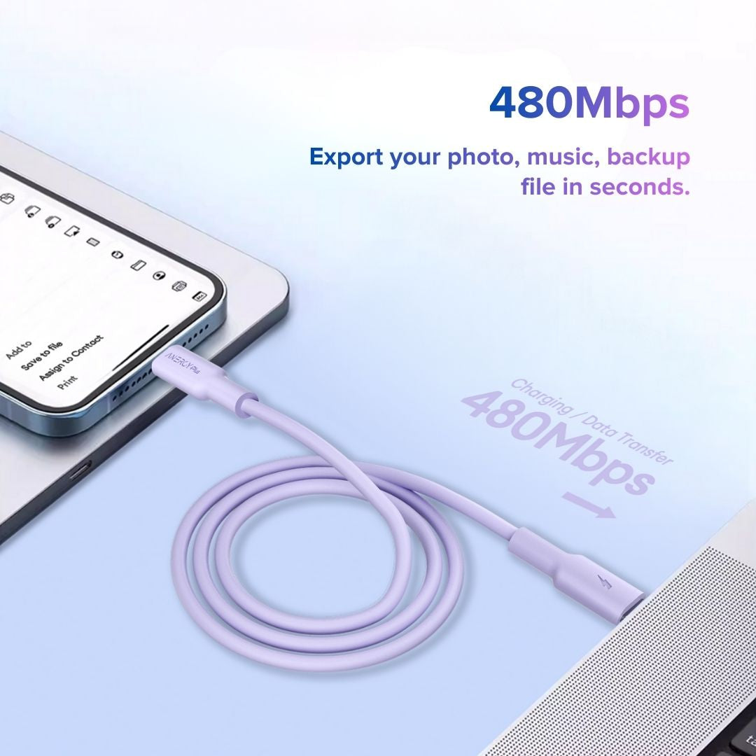 Airbot CTL27 Fast Charging Cable 27W Type-C to Lightning