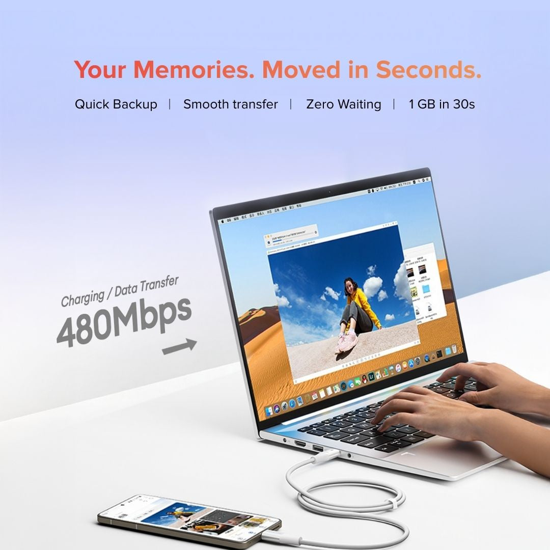 Airbot CTC100 | Fast Charging Cable 100W Type-C To Type-C