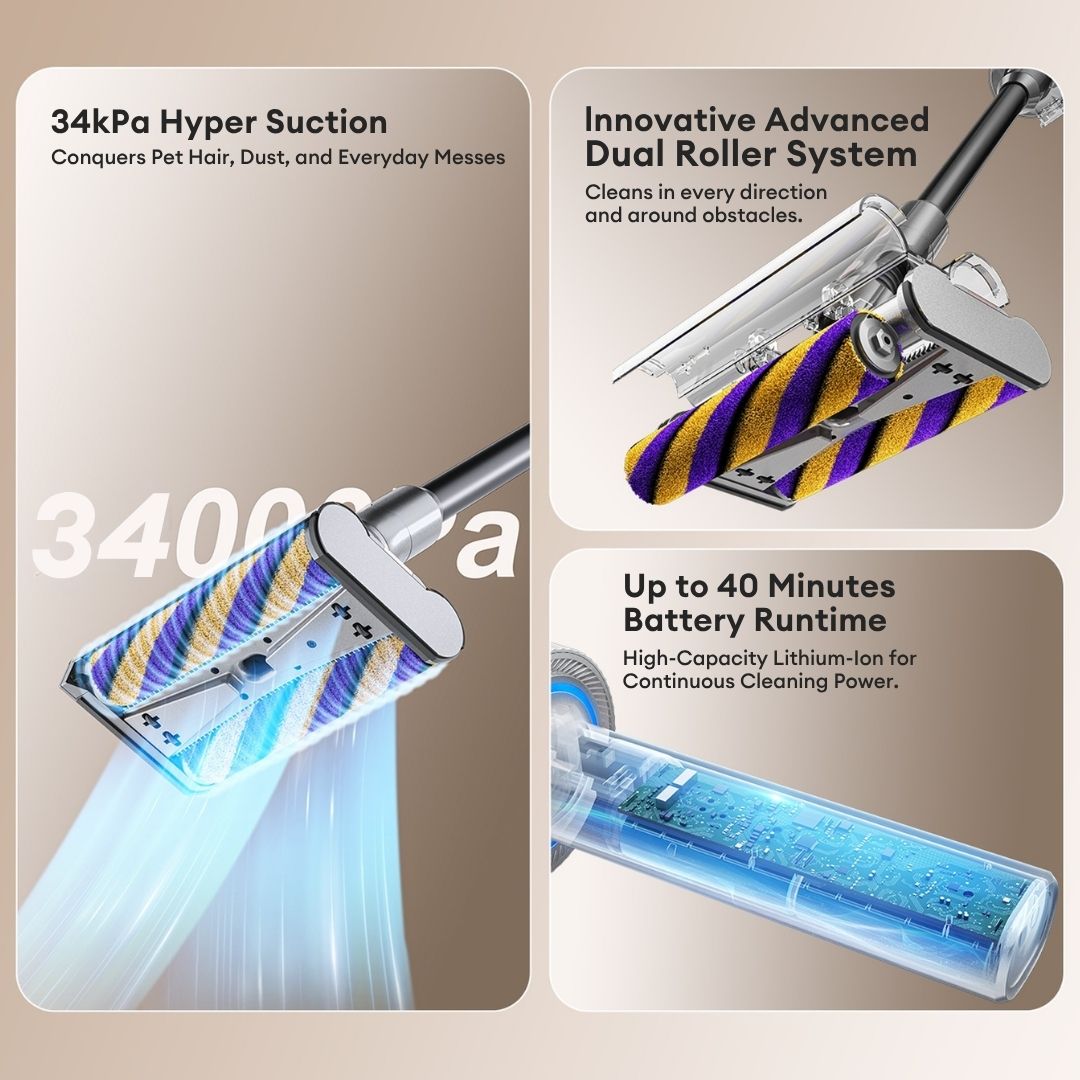 Airbot Swift | Dual Roller | Slim, Extra Flexibility