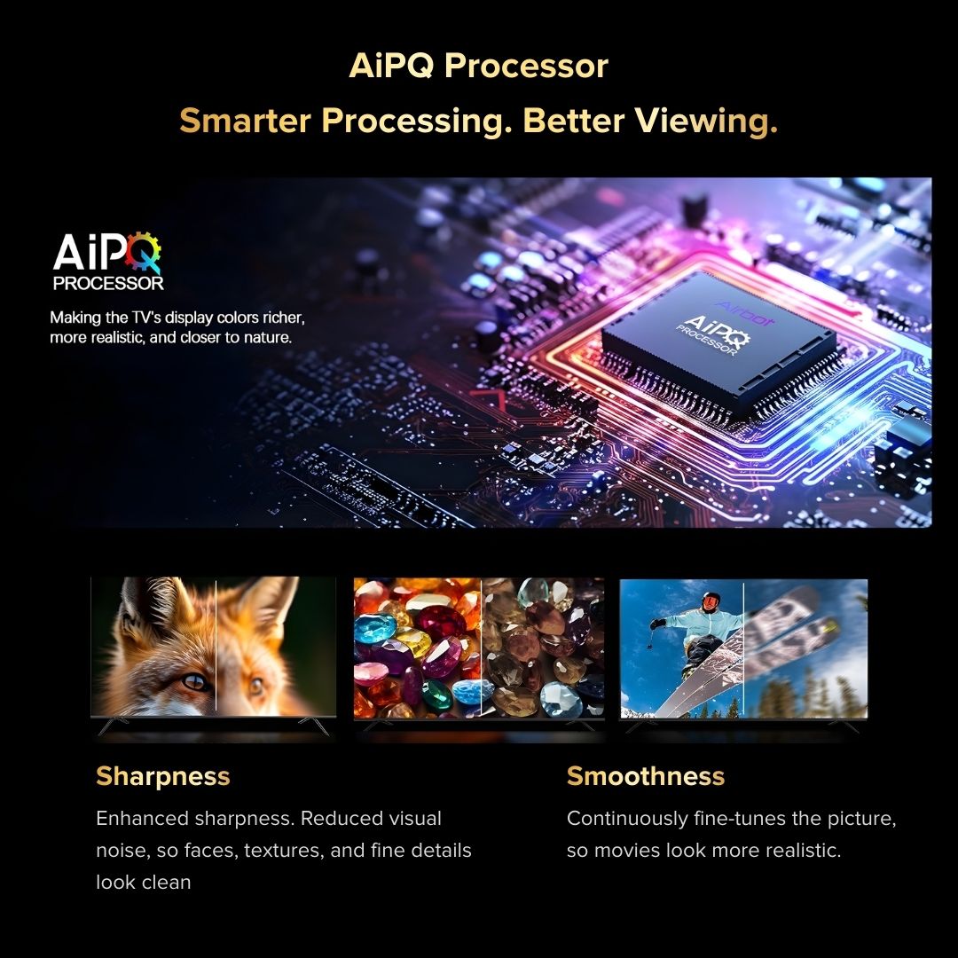 Airbot Quantum Dot Ultra Mini-LED | AI Google TV | M55 Ultra