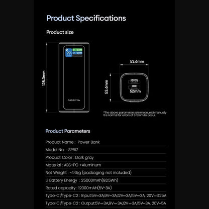 [ Pre-order ] Airbot Anergy Powerbank SPB17