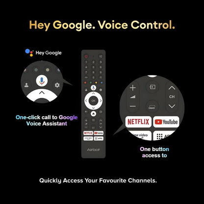 Airbot Quantum Dot Ultra Mini-LED | AI Google TV | M55 Ultra