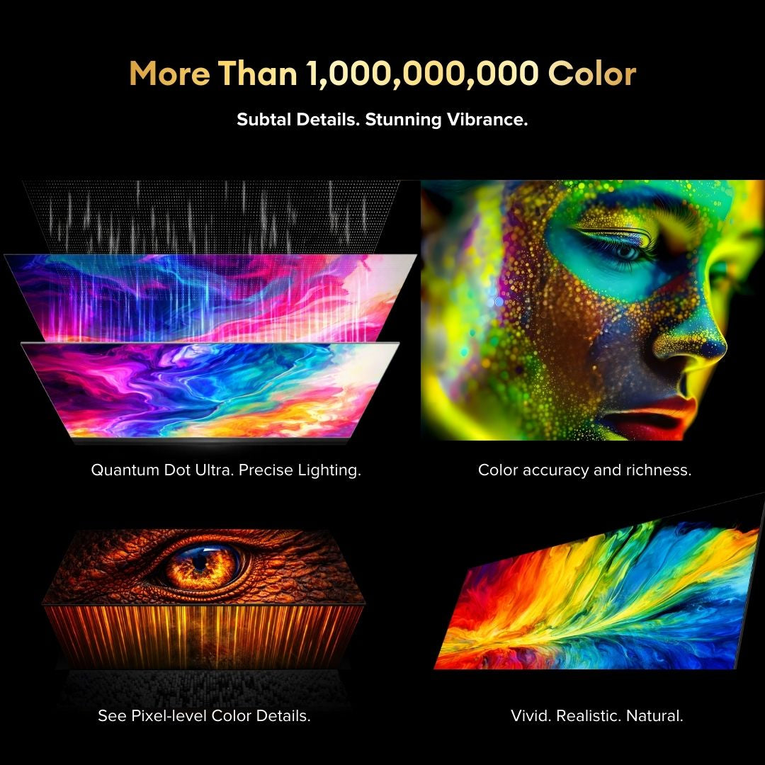 Airbot Quantum Dot Ultra Mini-LED | AI Google TV | M55 Ultra