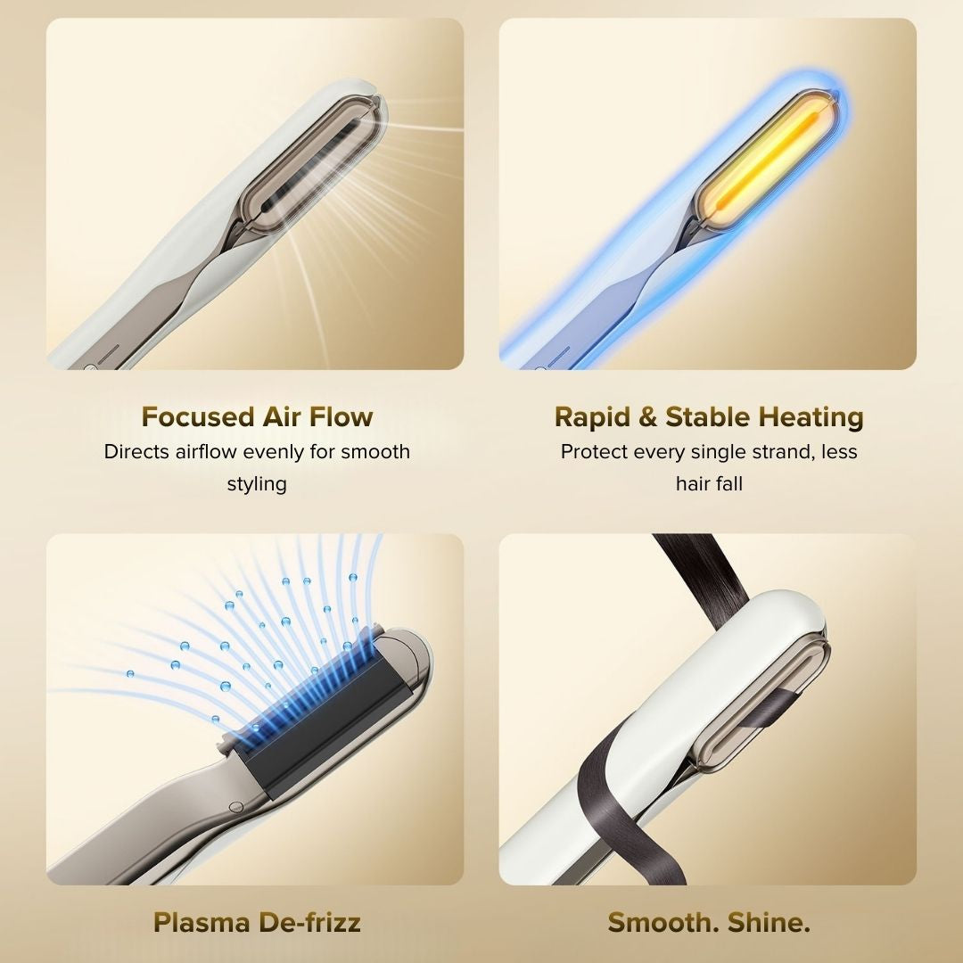 Airbot Aria HyperStrait | Plasma Care | Hair Tip Drying | Straightening