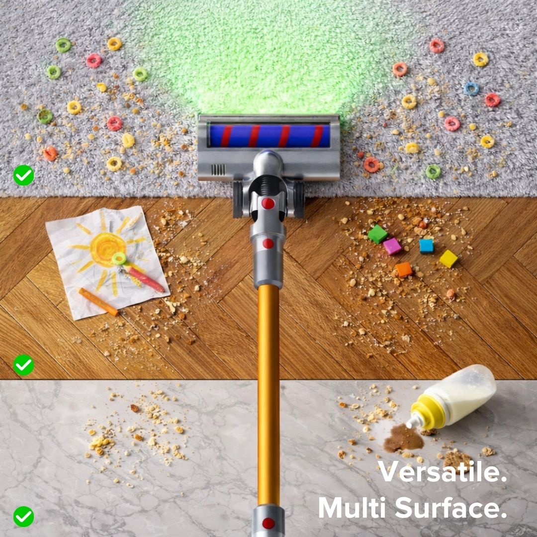 Airbot Hypersonics Max Detect | Water Tank + Spinning Mop | Pets Fur Deep Cleaning