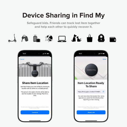 Airbot Anergy Tracker Tag AT20 Apple Findymy Device