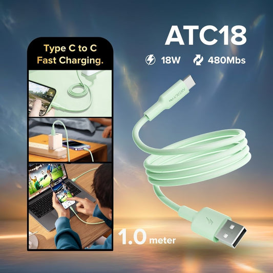 Airbot ATC18 Fast Charging Cable 18W USB-A to Type-C