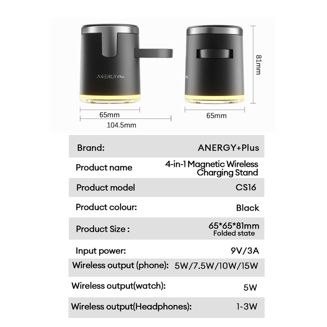 [ Pre-Order ] Airbot Magnetic Wireless Charging Station CS16
