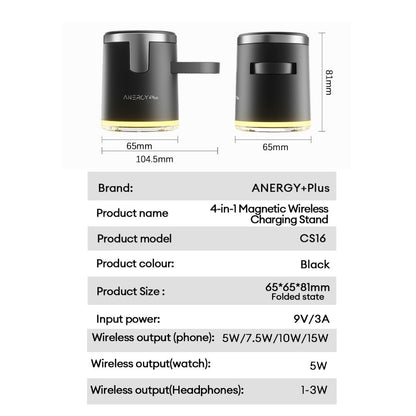 [ Pre-Order ] Airbot Magnetic Wireless Charging Station CS16