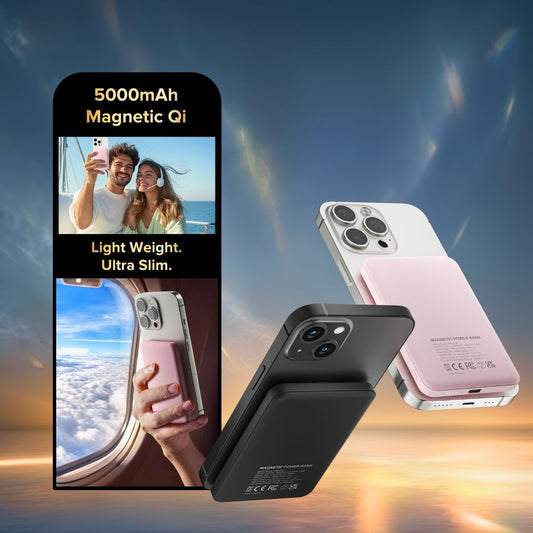Airbot Anergy Power Bank Magnetic 5000mAh Ultra Thin Compact