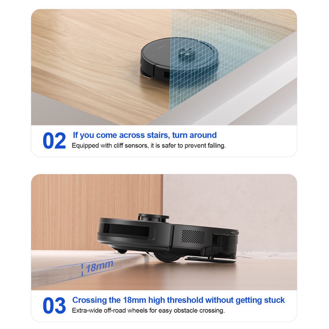 [ Pre-order ] Airbot S9 Ultra 2026 Model | 21000Pa | Edge Cleaning | Pets Mode