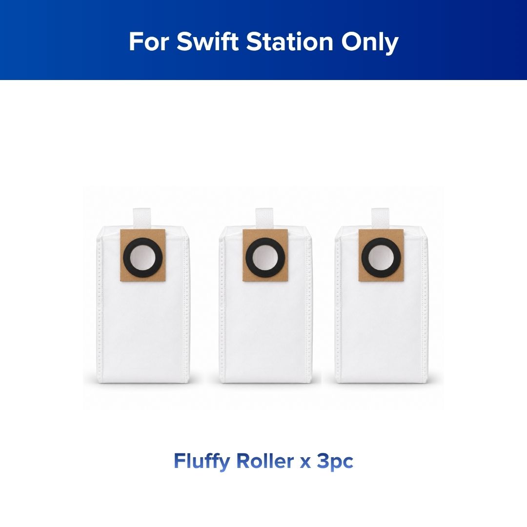 [ Acc ] Airbot Swift | Swift Station Spare Parts, Dust Bag, Roller, HEPA, Dust Cup, Adapter