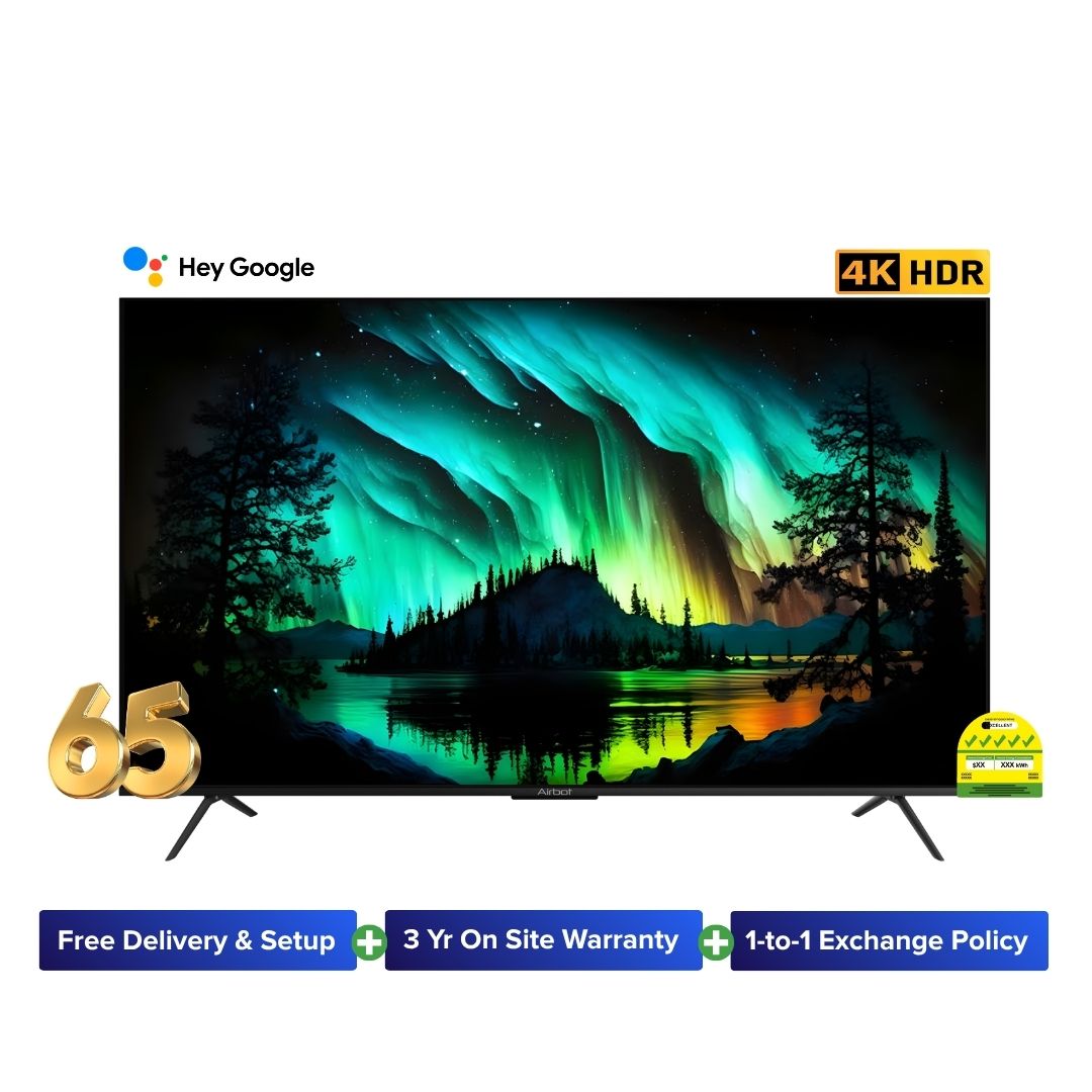 Airbot Quantum Dot Ultra Mini-LED | AI Google TV | M65 Ultra