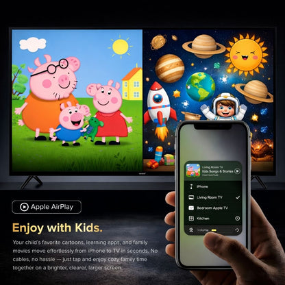 Airbot Quantum Dot Ultra Mini-LED | AI Google TV | M55 Ultra