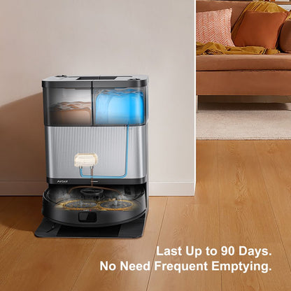 [Pre-Order] Airbot X50 | 24000Pa | Mop Lifting | Mop Extension | Hot Drying | Deep Carpet Cleaning