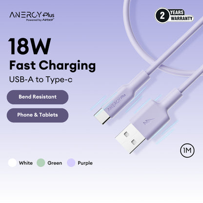 Airbot ATC18 Charging Cable 18W USB-A to Type-C