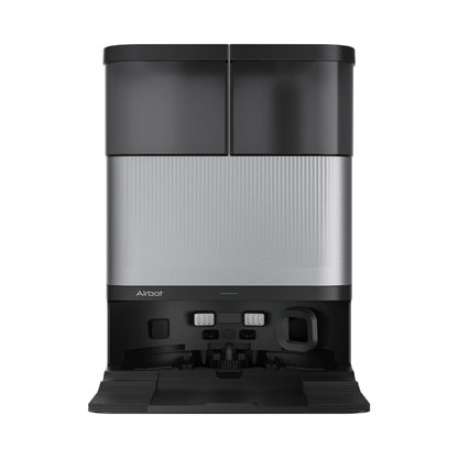 Black and gray cylindrical device with 'Airbot' branding on a white background