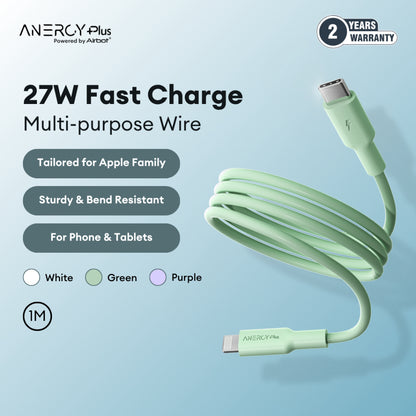 Airbot CTL27 Charging Cable 27W Type-C to Lightning
