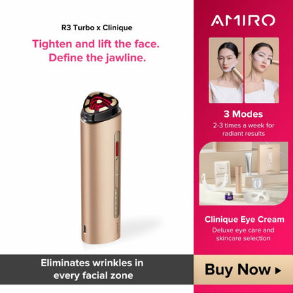 AMIRO x Clinique R3 Turbo Device Package