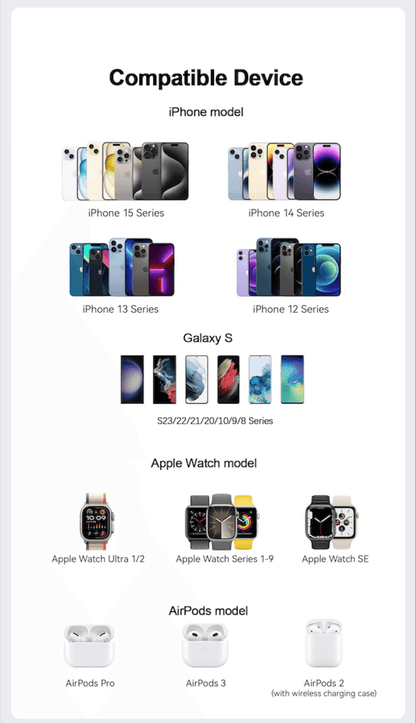 Airbot SingaporePower Bank 8000mAh with Magnetic Wireless ChargingPower Bank 8000