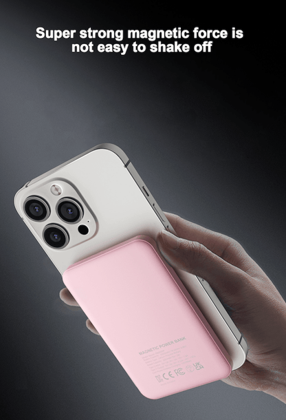 Airbot SingaporePower Bank 5000mAh with Magnetic Wireless ChargingPB5000 - Black