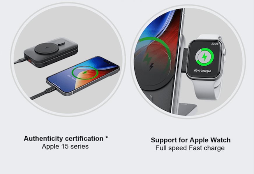 Airbot SingaporePower Bank 10000mAh with Magnetic Wireless ChargingPB10000