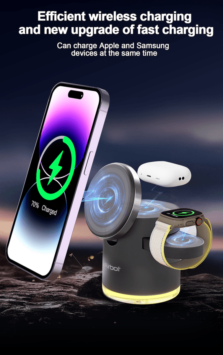 Airbot SingaporeCS16 Magnetic Wireless Charging StationAirbot CS16